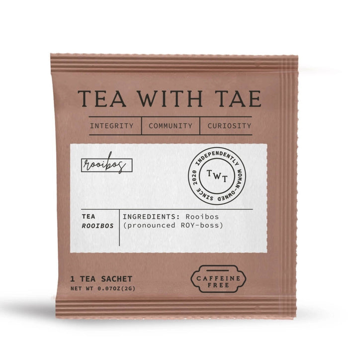Rooibos Herbal Tea Inidivuadlly Wrapped