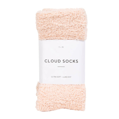 Luxe Cloud Socks by Sweet Dreams - Pink