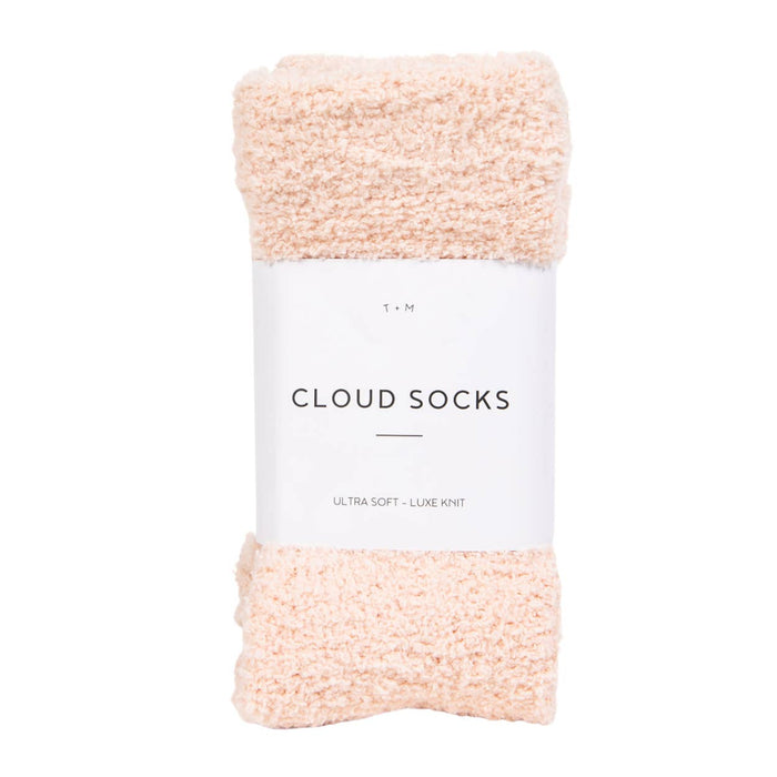 Luxe Cloud Socks by Sweet Dreams - Pink