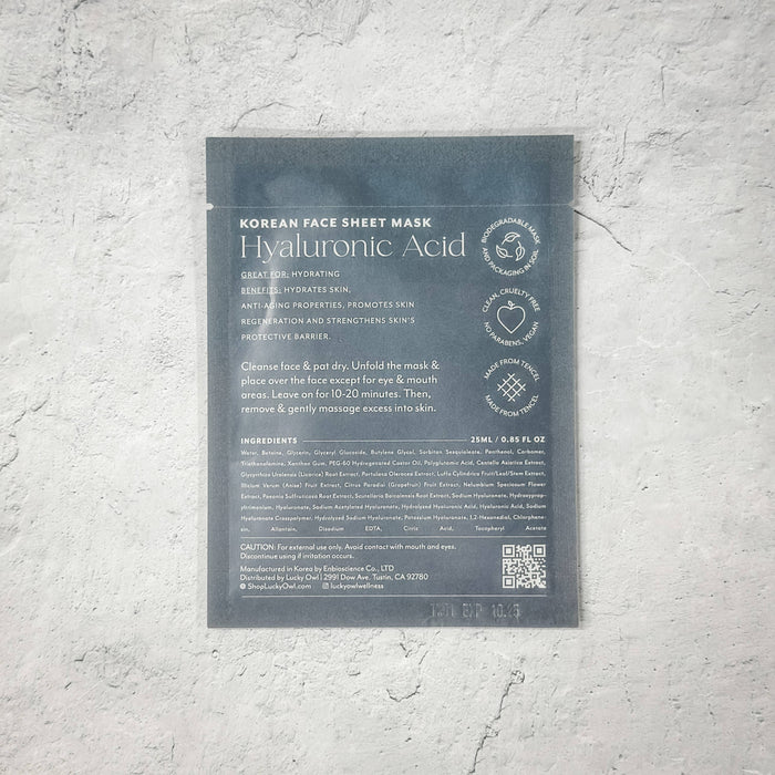 Hydrating Korean Sheet Mask