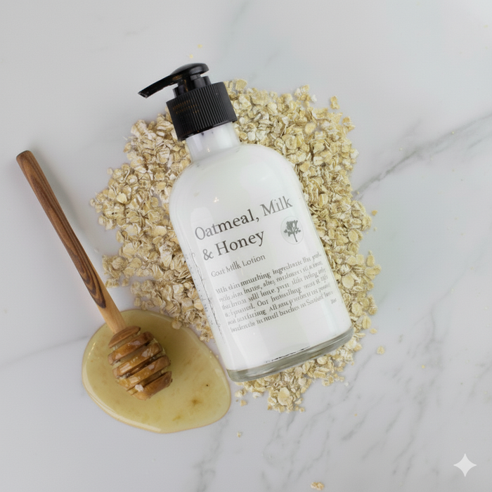 Goat Milk Lotion: Oatmeal Milk & Honey