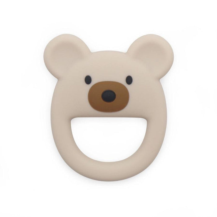 Beige Bear Baby Teether