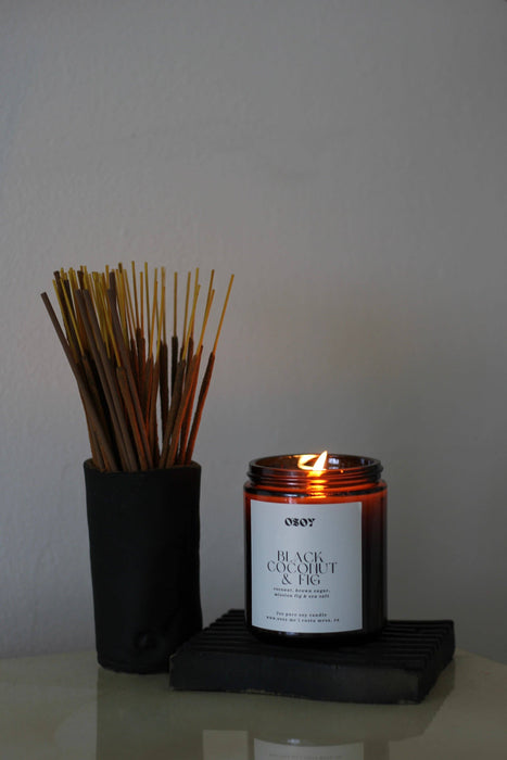 Black Coconut & Fig- 7oz Soy Candle