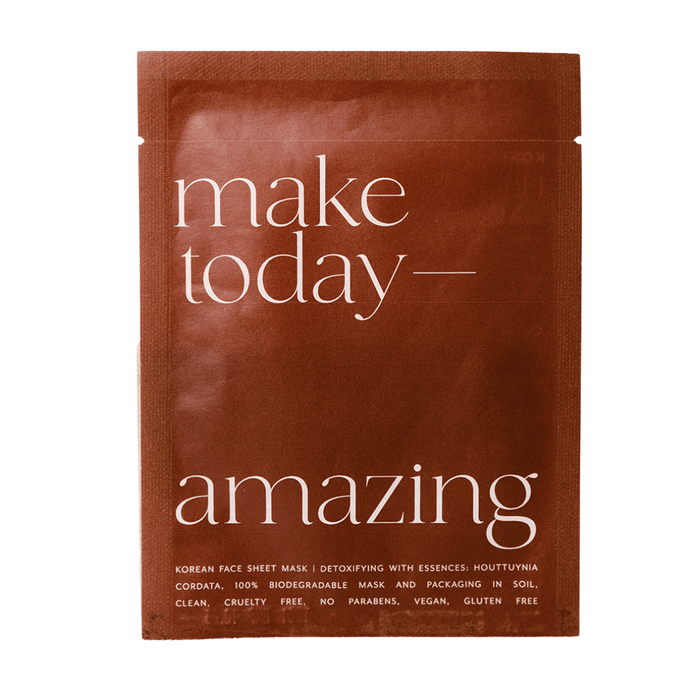 Detoxifying Korean Sheet Mask